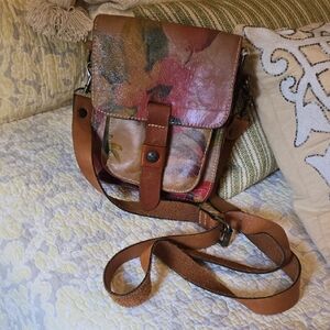 Patrica Nash Leather Crossbody Bag